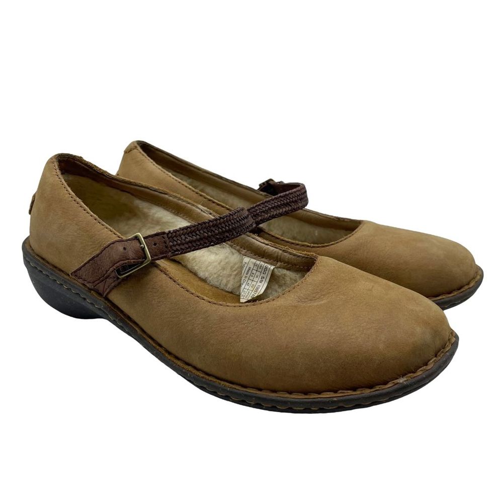 Ugg Australia Kandace Nubuck Suede Mary Jane Slip Ons - Picture 2 of 11